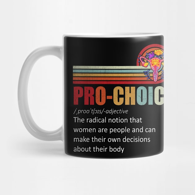 Pro Choice Definition Feminist Women's Rights My Body Choice by Stacy Peters Art